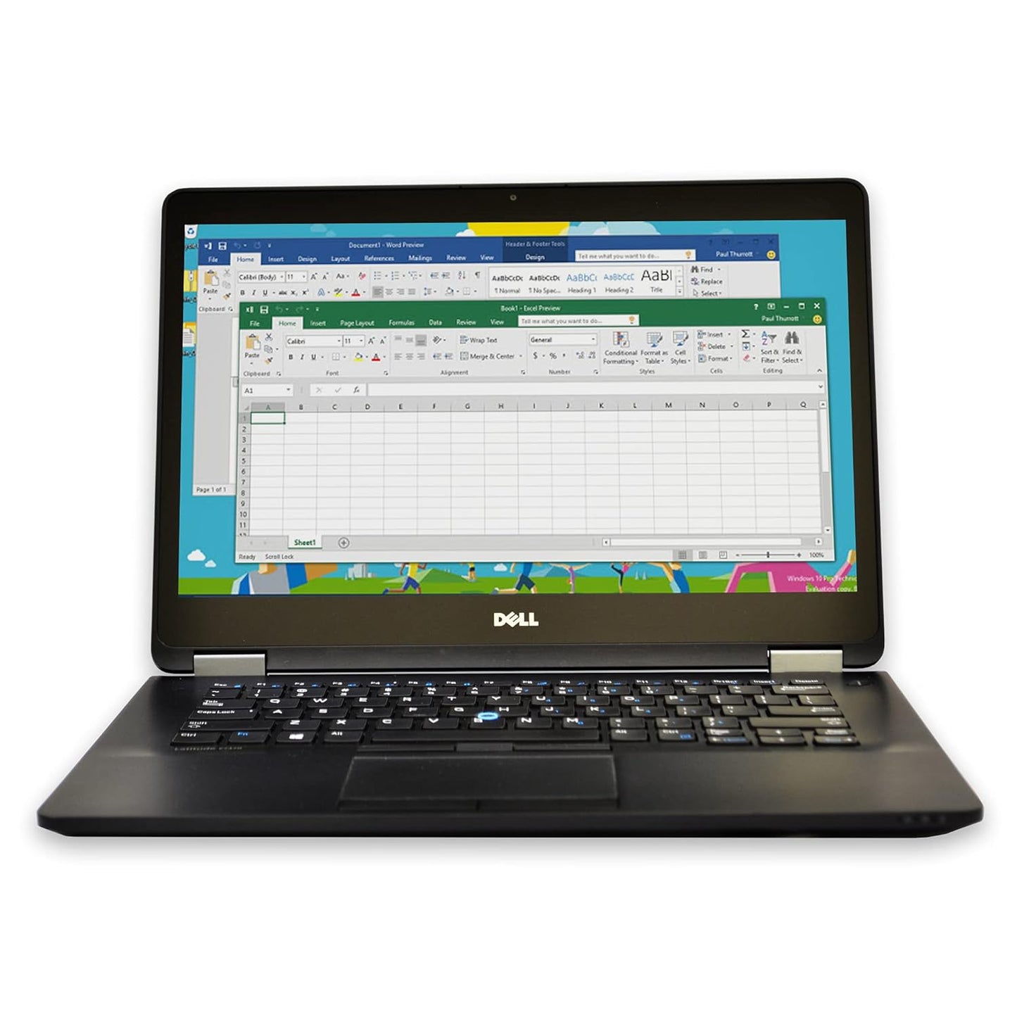 DELL (Refurbished) Latitude E7450 14in Laptop, Intel Core i7-5600U 2.6GHz, 8GB Ram, 512GB Solid State Drive, Windows 10 Pro 64bit (1 Year Warranty)