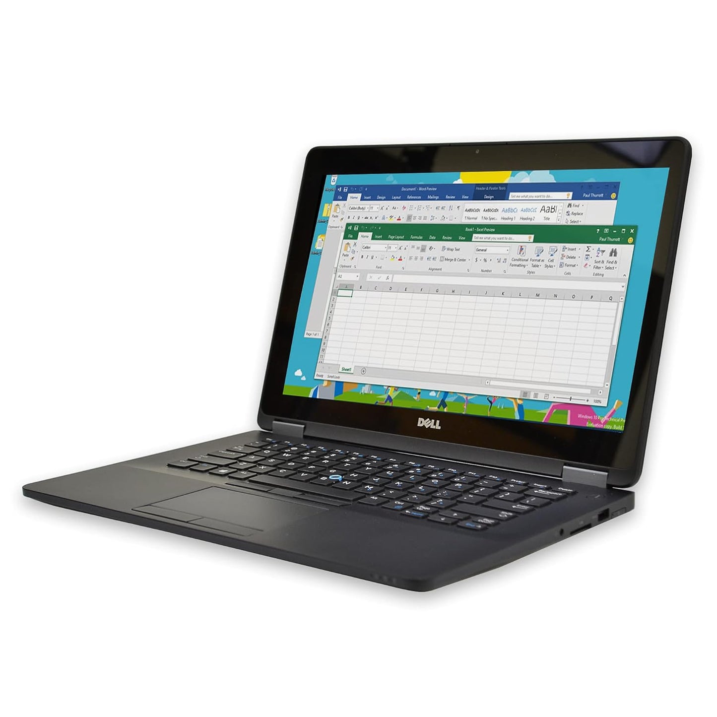 DELL (Refurbished) Latitude E7450 14in Laptop, Intel Core i7-5600U 2.6GHz, 8GB Ram, 512GB Solid State Drive, Windows 10 Pro 64bit (1 Year Warranty)