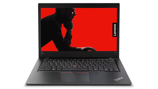 Lenovo (Refurbished) ThinkPad L480 20LTS03100 Notebook PC - Intel Core i3 Processor - 8 GB DDR4 SDRAM - 250 GB Solid State Drive - 14-inch Display - Windows 10 Professional (1 Year Warranty)