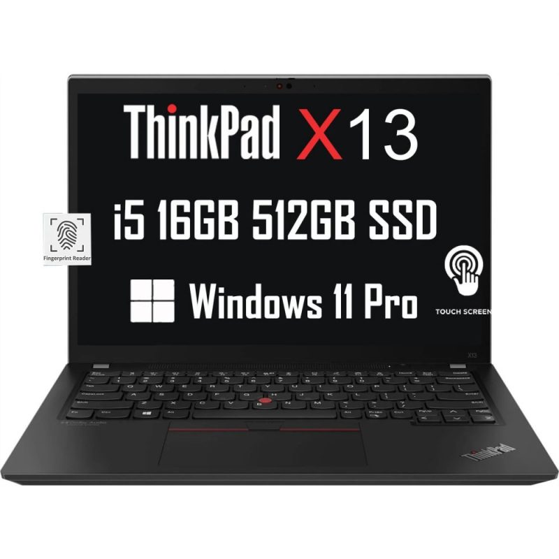 Lenovo ThinkPad X13 | Intel Core i7 | 10th Gen | 16GB RAM | 512GB SSD | 6 Months Warranty | (Refurbished)